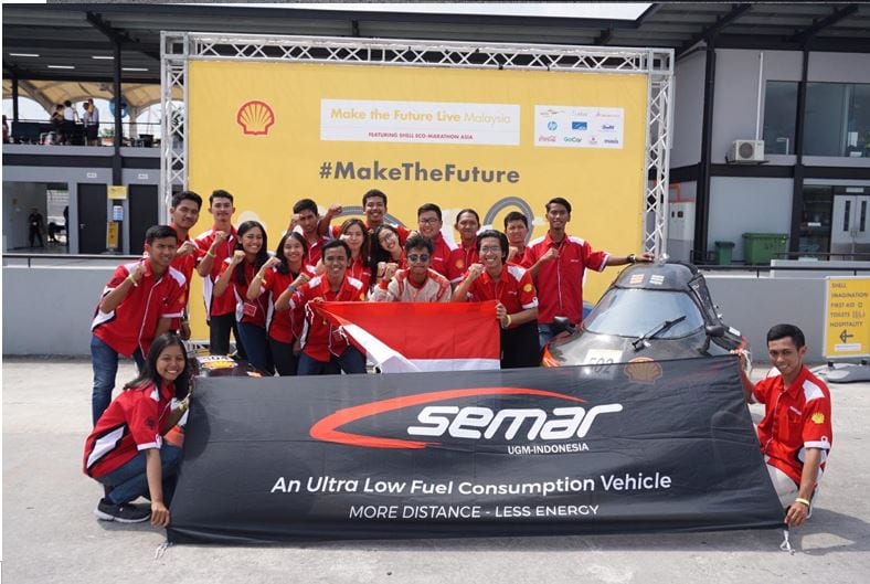 Tim Semar UGM Terus Meraih Indonesia Pada Kompetisi Shell Eco Marathon